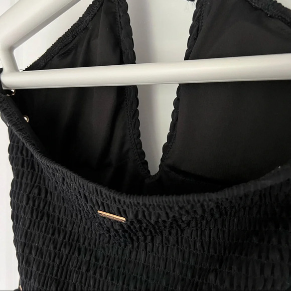 Victoria Secret lace up black bathing suit size S - Picture 2 of 13